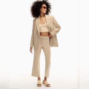 Aritzia Vivace Pants - Heather oat beige